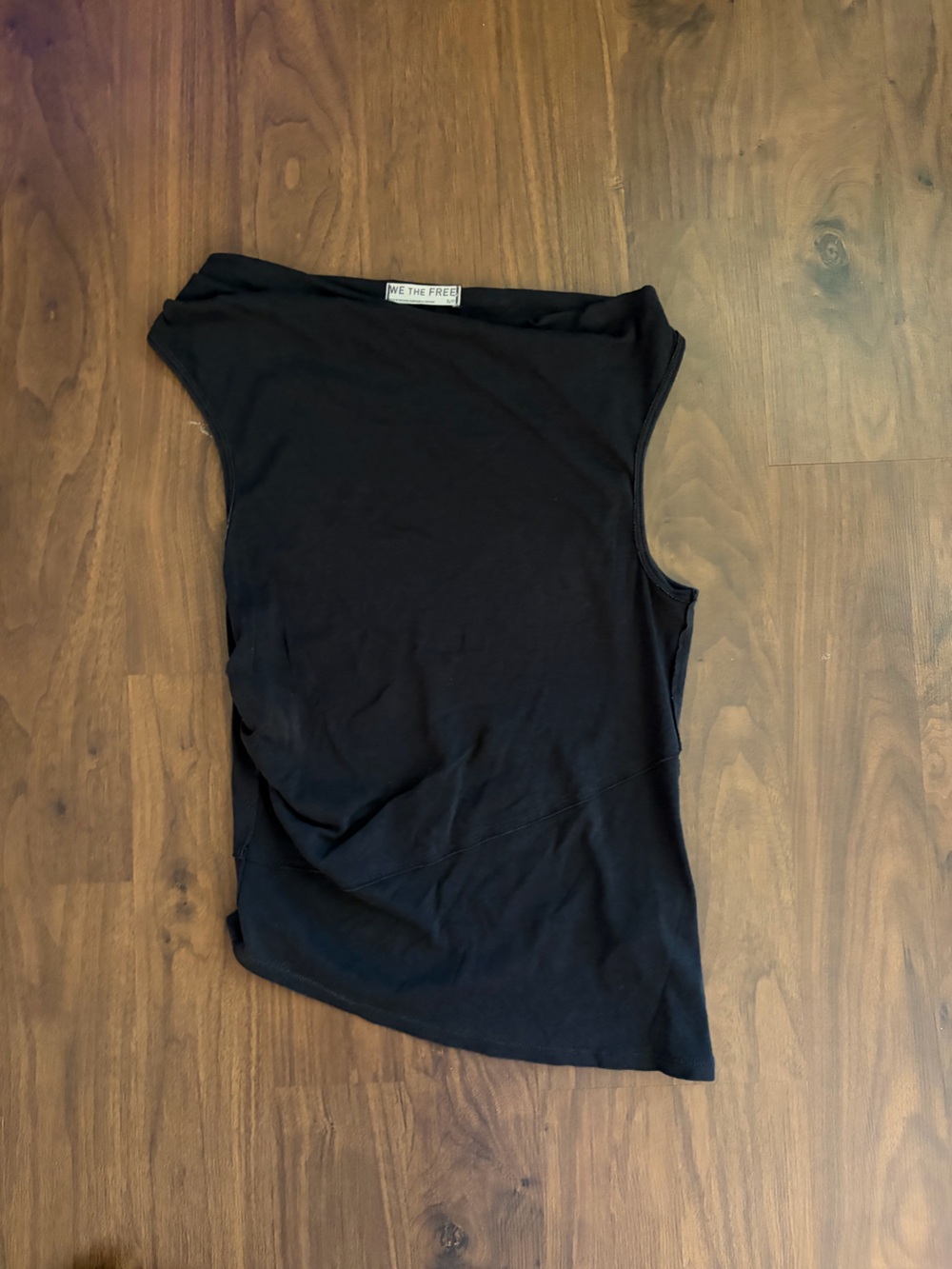 We The Free Black Sleeveless Tank Top